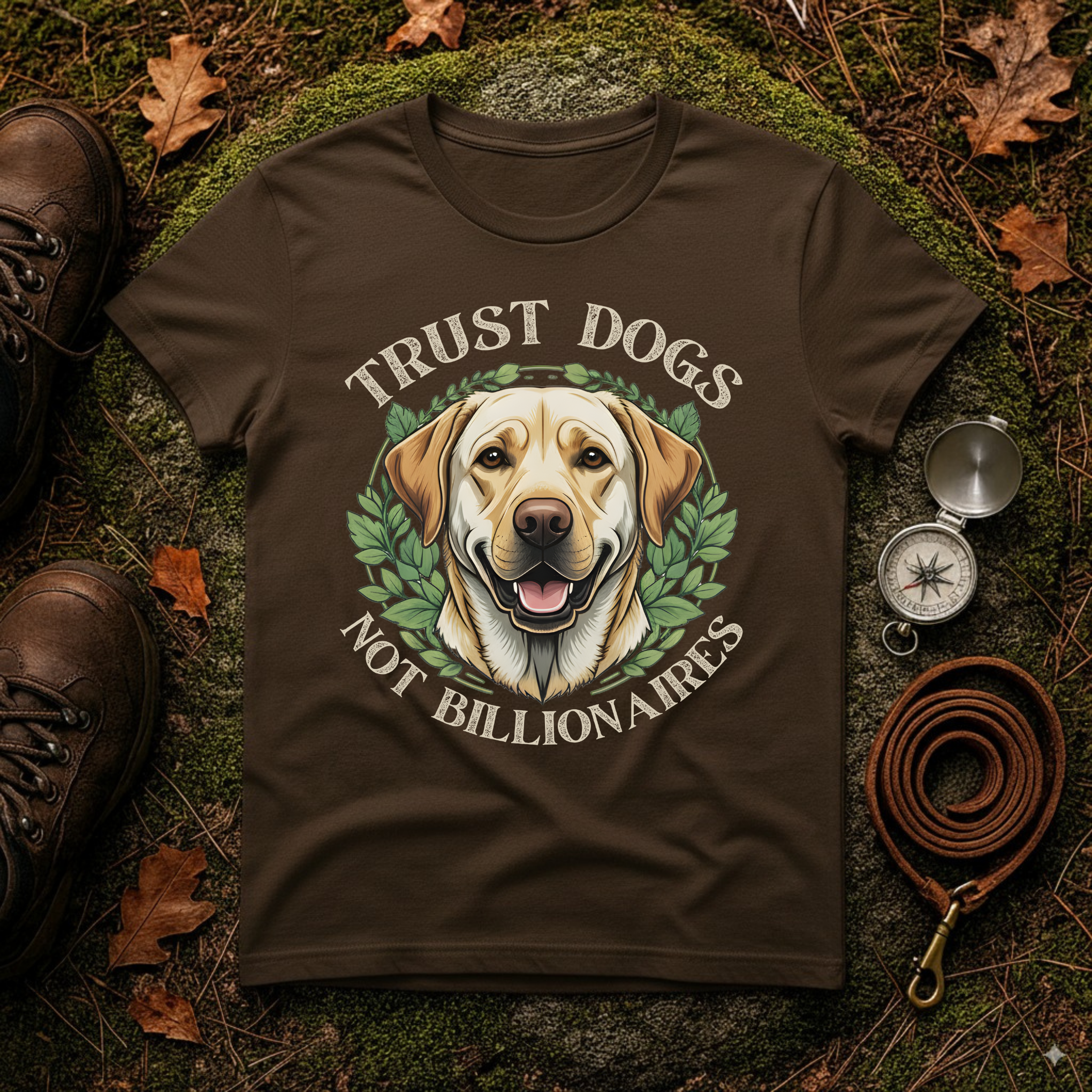 Labrador Trust Dogs Not Billionaires T-Shirt