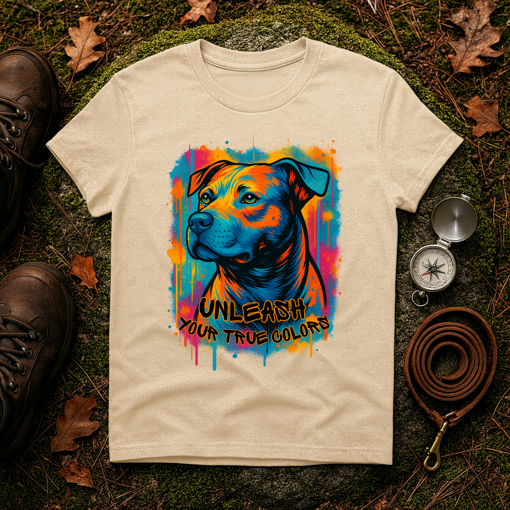 Unleash Your True Colors Pitbull T-Shirt