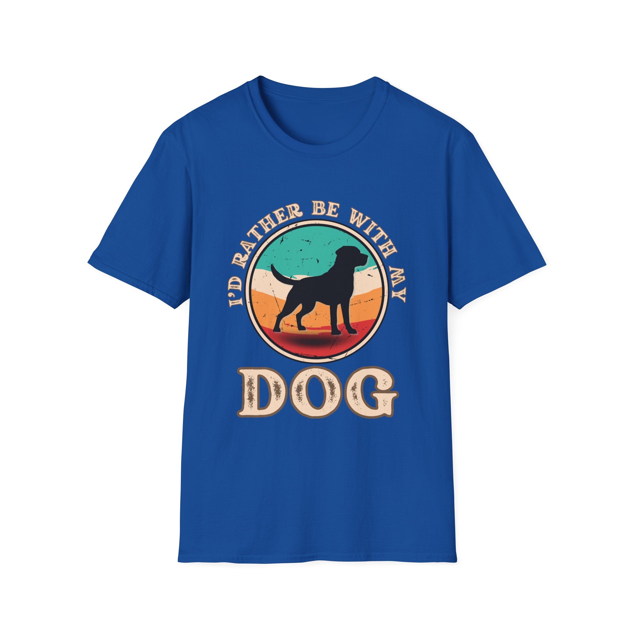 I’d Rather Be With My Dog T-Shirt