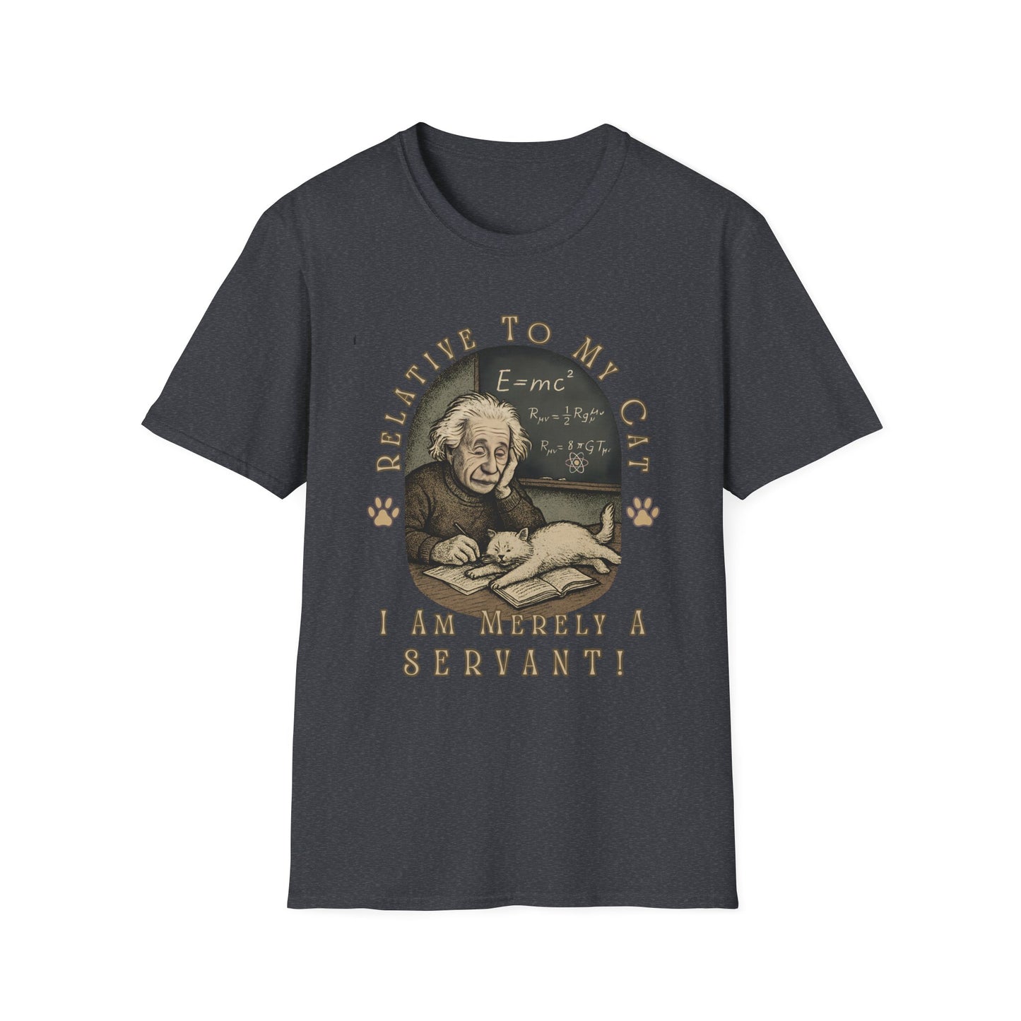 Relative to My Cat Tee – Einstein Cat Shirt
