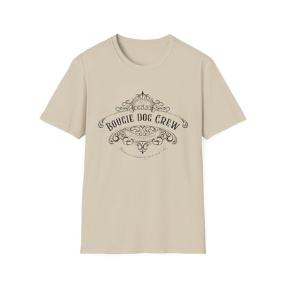 Bougie Dog Crew T-Shirt — Spoiled Dog Mom Tee