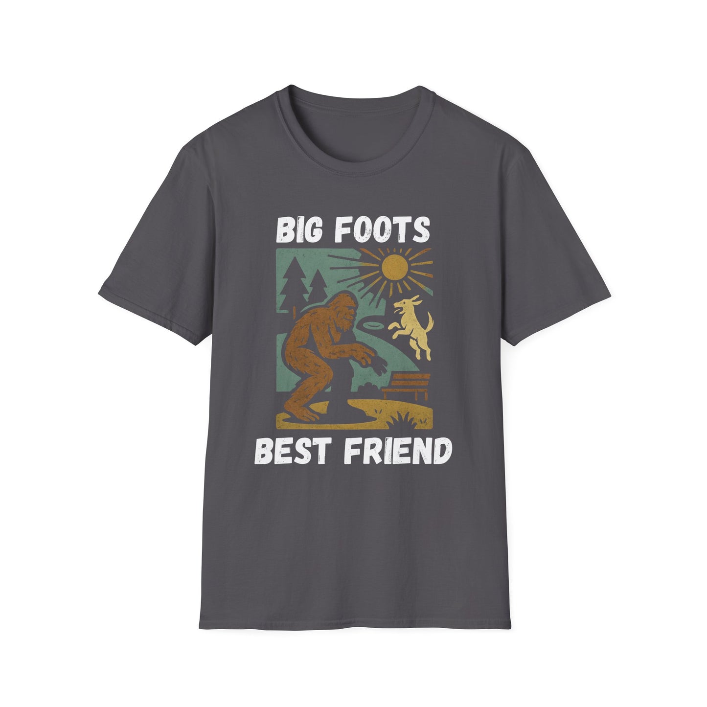 Adventure Awaits T-Shirt, Nature Lover Gift, Funny Bigfoot Tee, Outdoor Enthusiast Shirt, Camping Apparel, Unique Graphic Tee