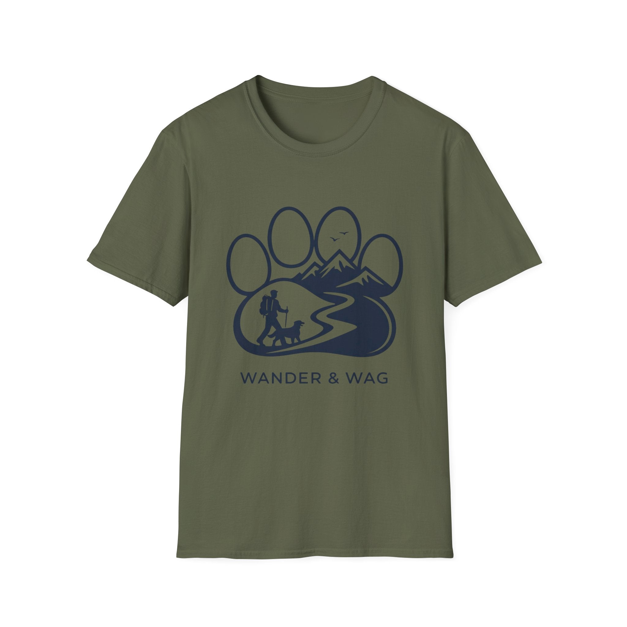 Wander & Wag Hiking Dog T-Shirt
