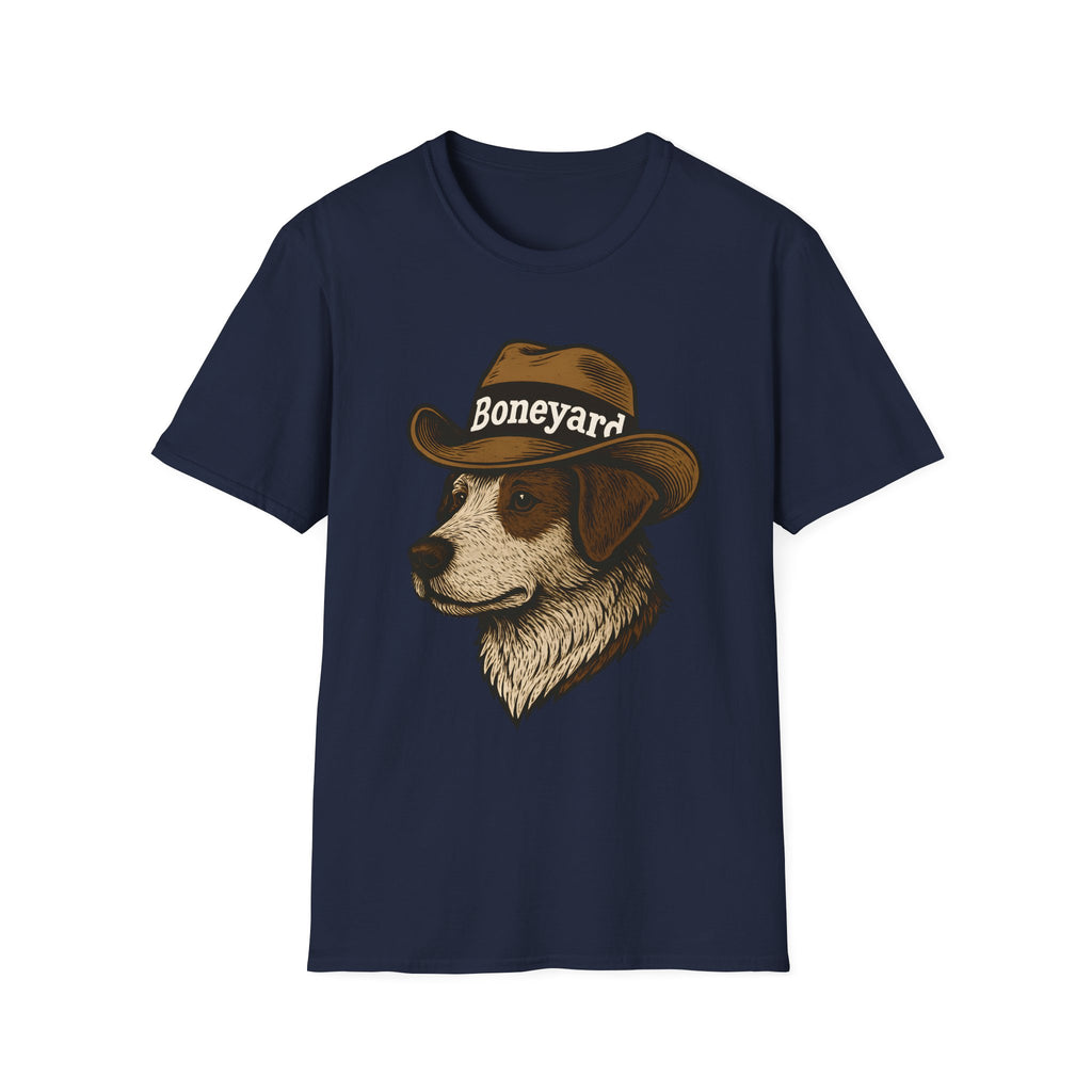 Cowboy Dog Boneyard Western T-Shirt