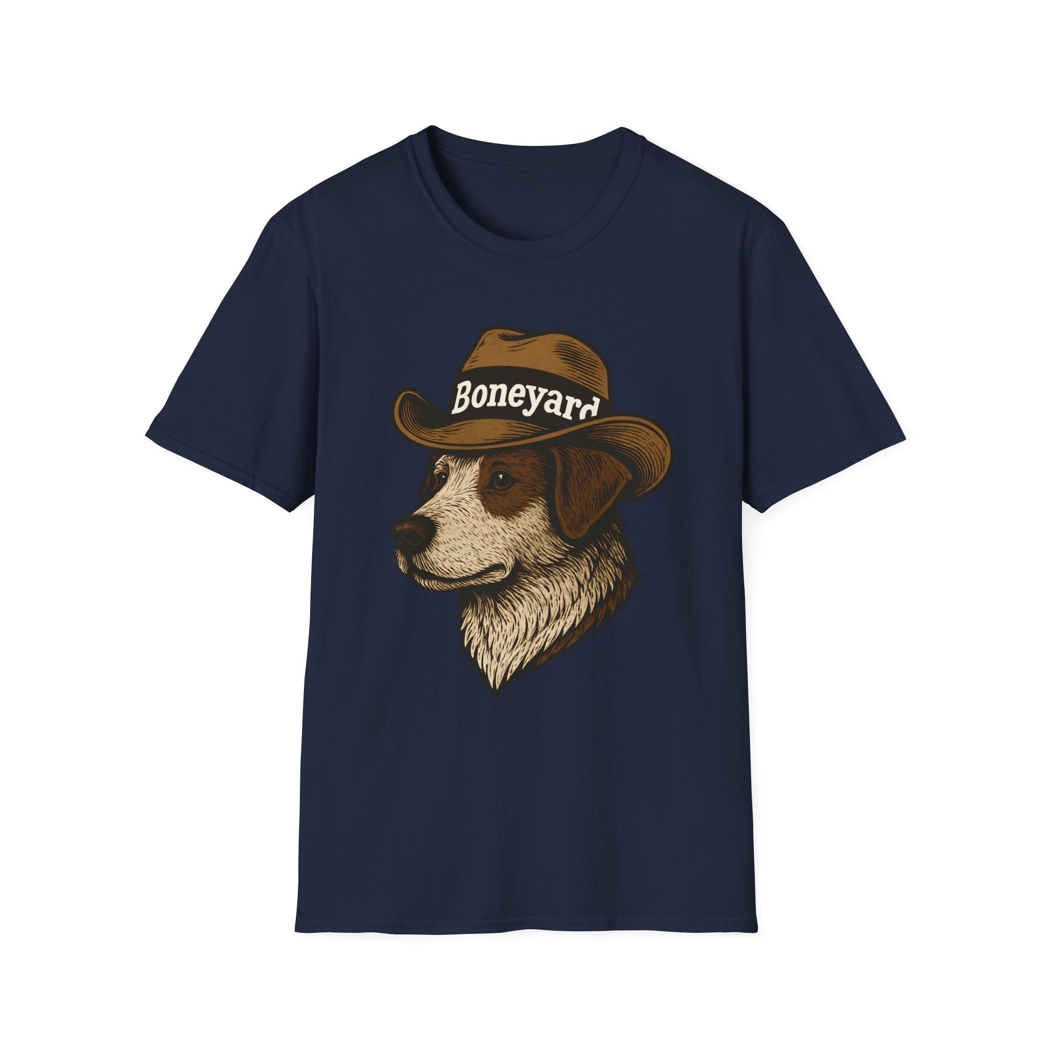 Cowboy Dog Boneyard Western T-Shirt