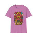Dogs Bringing The Happy Retro T-Shirt