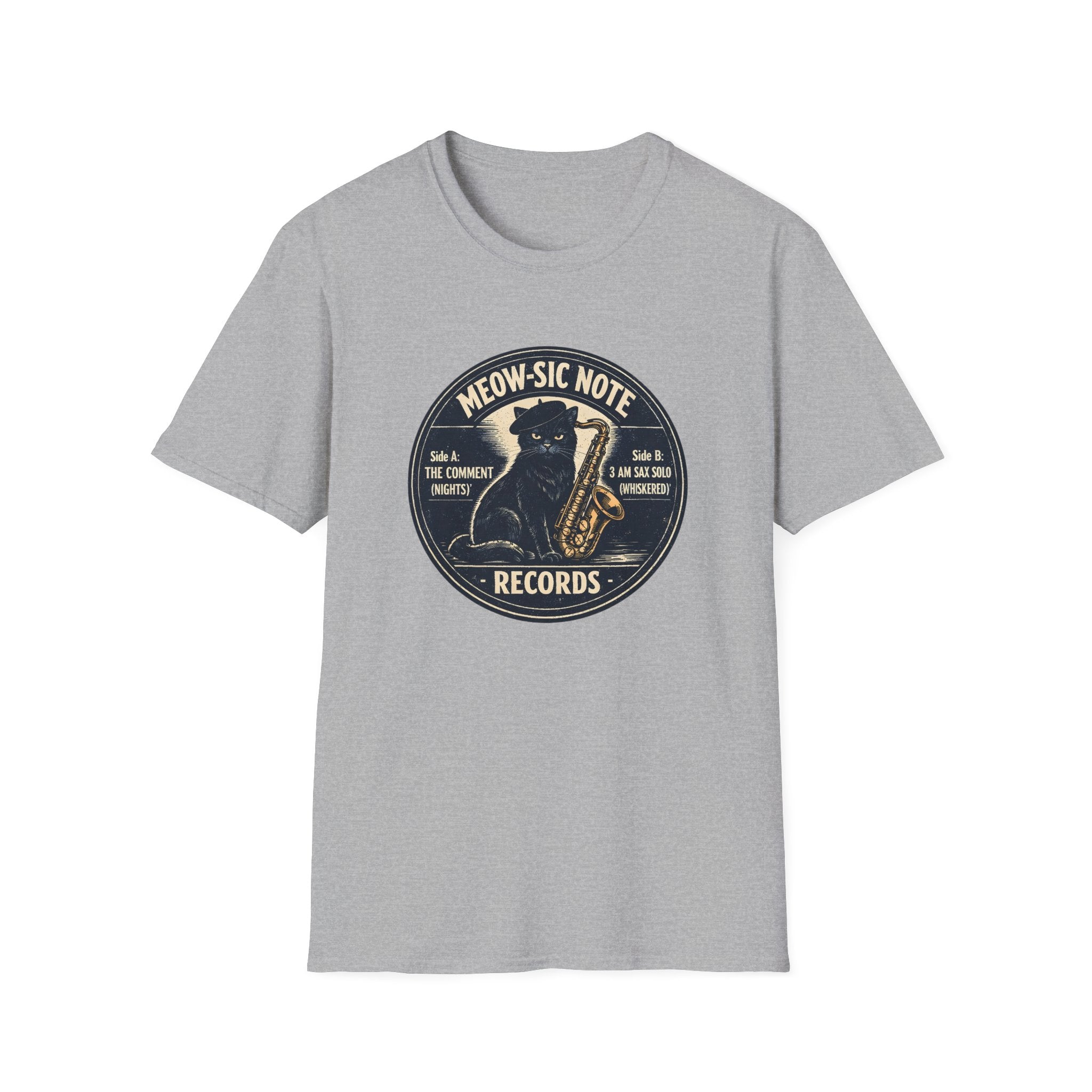 Meow-sic Note Records T-Shirt