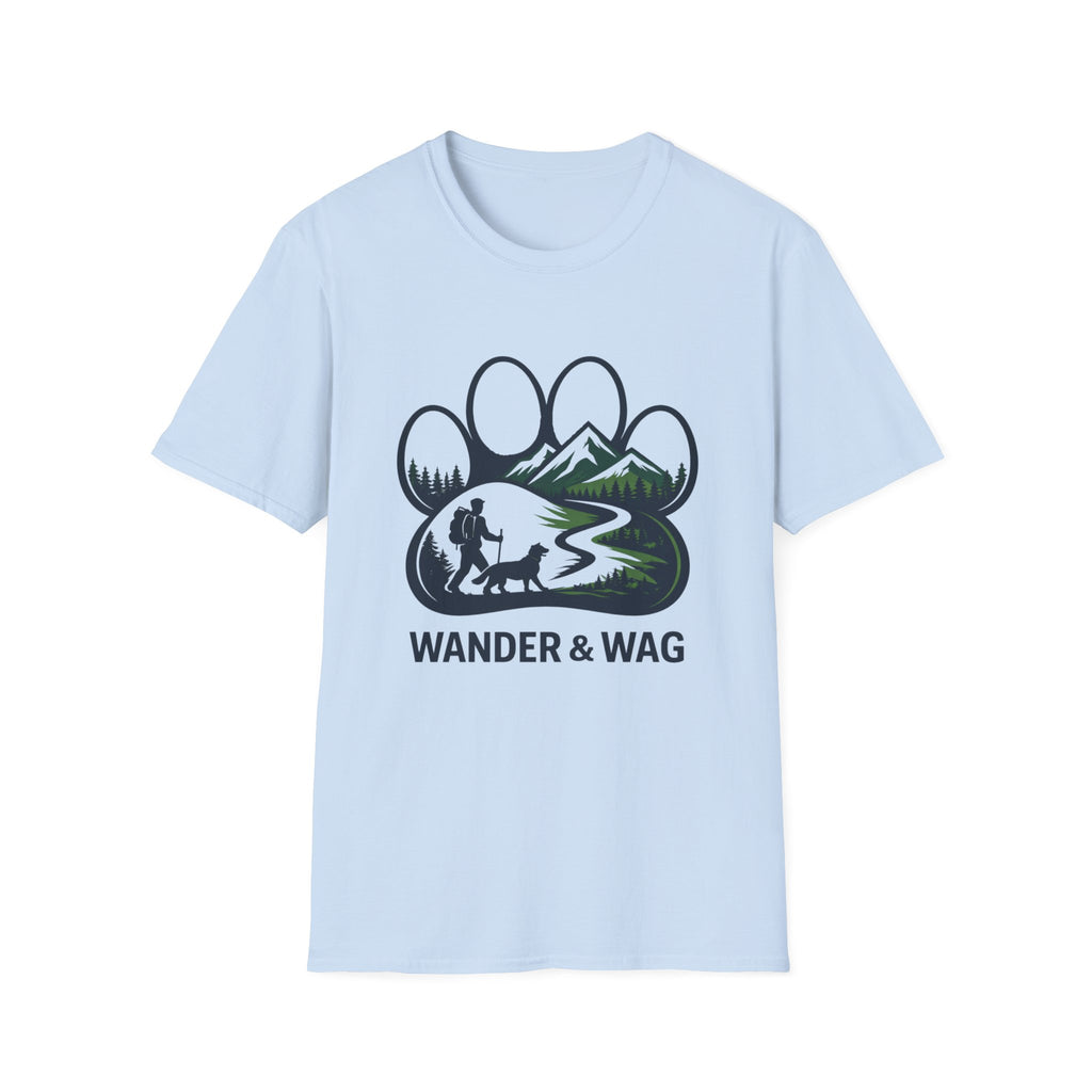 Wander & Wag Hiking Paw T-Shirt