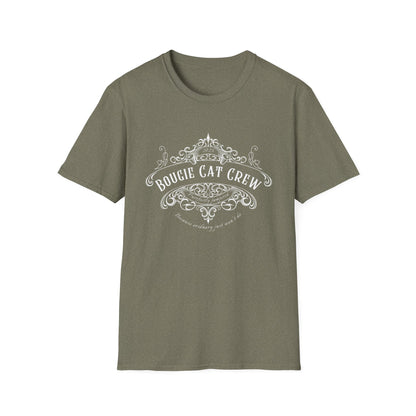 Bougie Cat Crew Tee – Purrfectly Pampered Cat Shirt