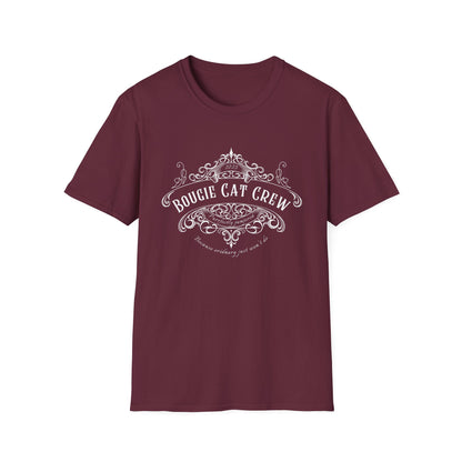 Bougie Cat Crew Tee – Purrfectly Pampered Cat Shirt