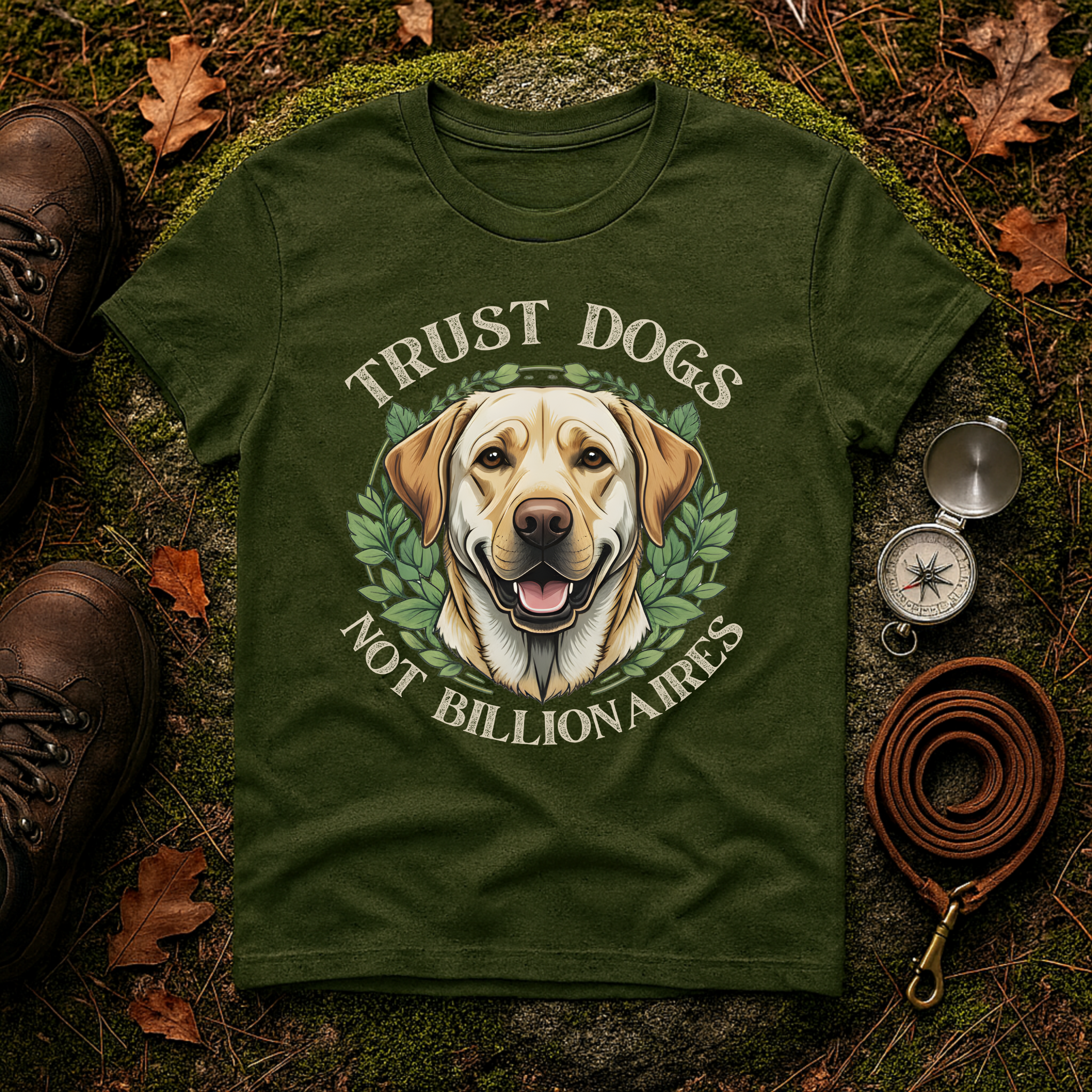 Labrador Trust Dogs Not Billionaires T-Shirt