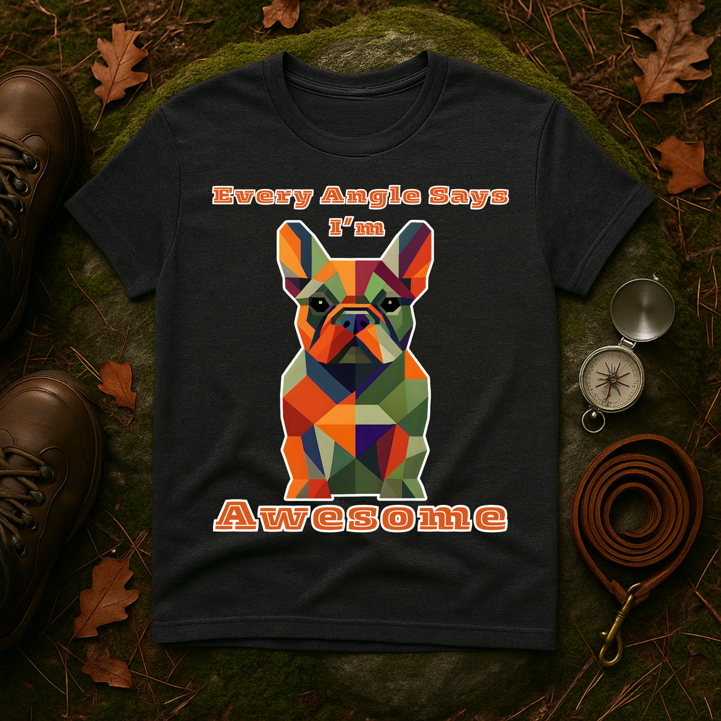 Awesome French Bulldog Unisex Softstyle T-Shirt, Dog Lover Gift, Casual Wear, Birthday Gift, Funny Tee, Pet Owner Merch