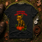 Paw-kin Patch Patrol Skeleton Frenchie Halloween T-Shirt