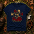 Gothic Paw Print T-Shirt