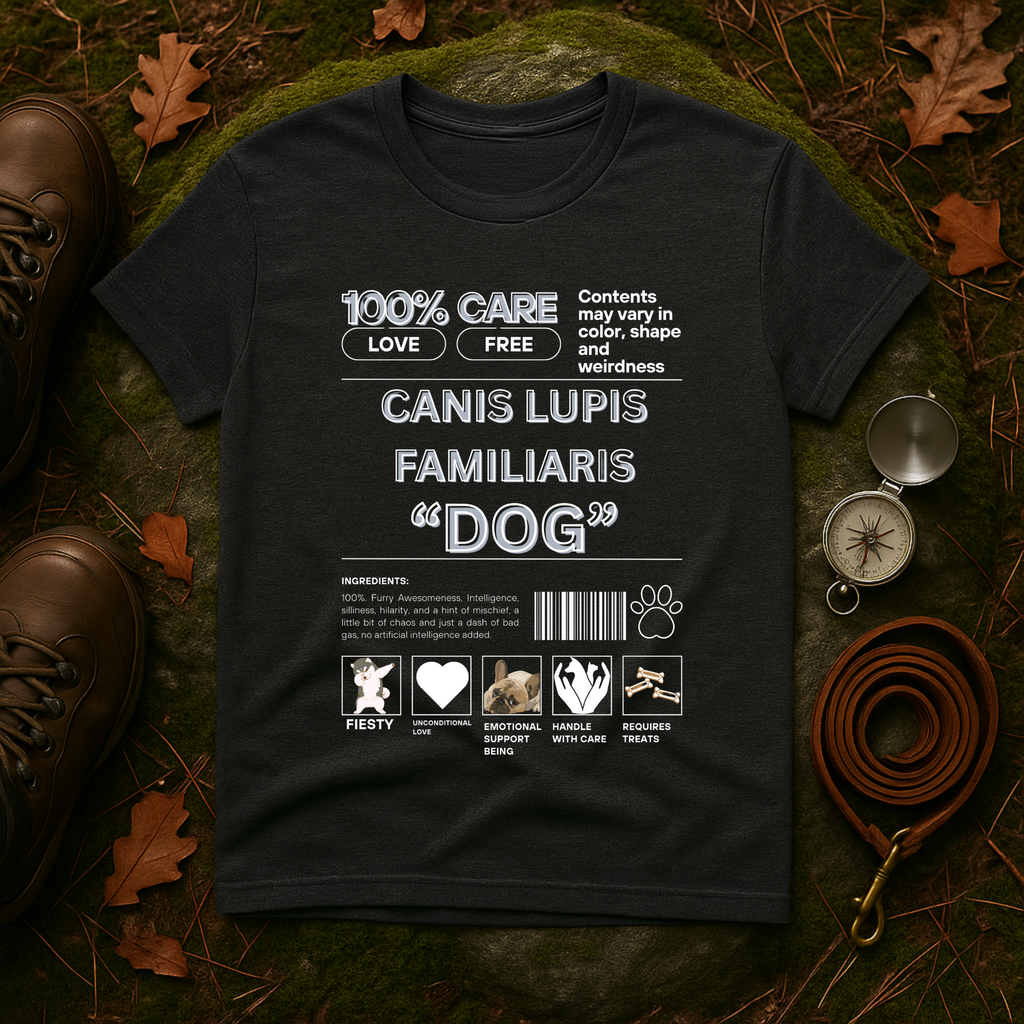 Canis Lupus Familiaris Dog T-Shirt
