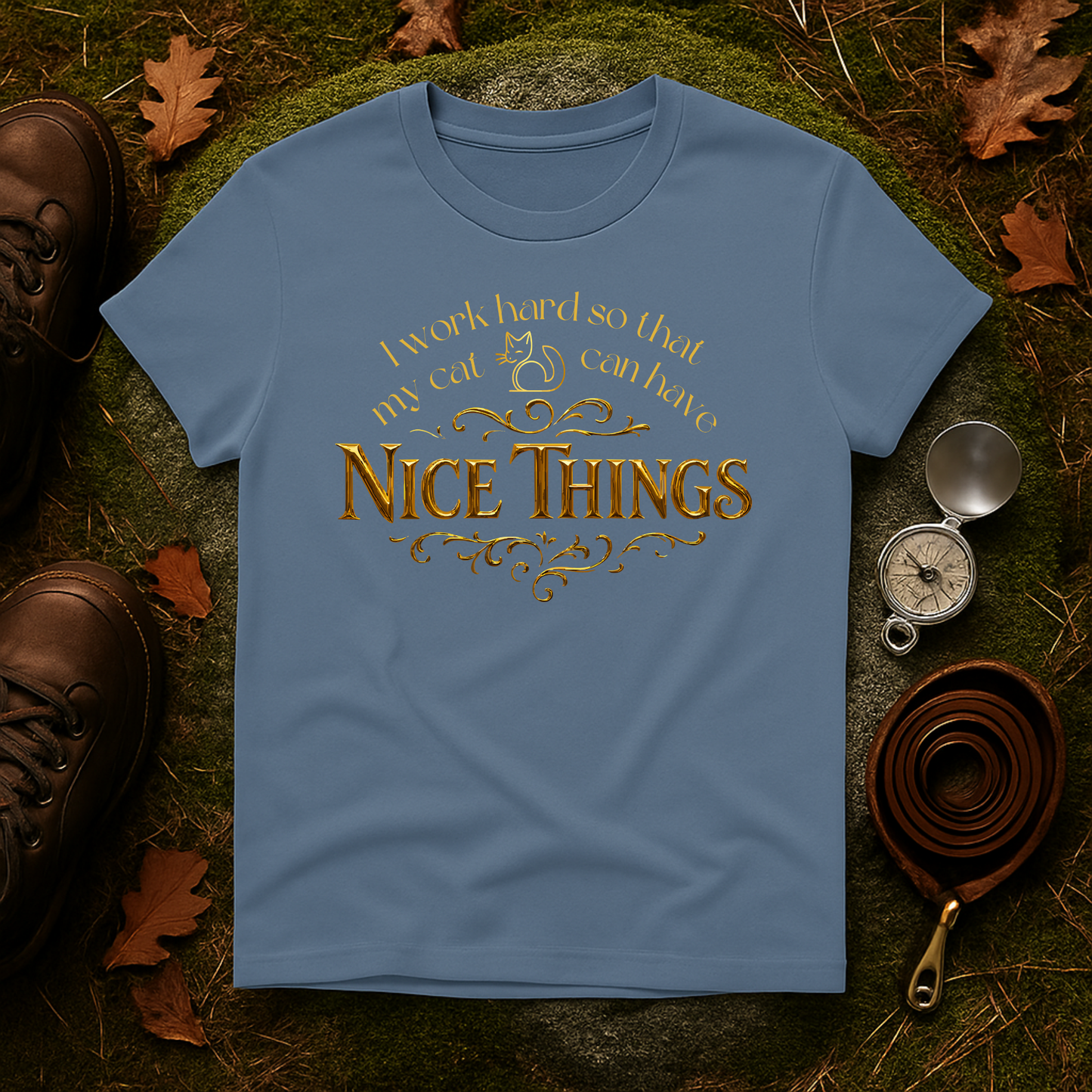 I Work Hard So My Cat Can Have Nice Things Shirt