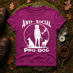 Anti-Social Pro-Dog T-Shirt