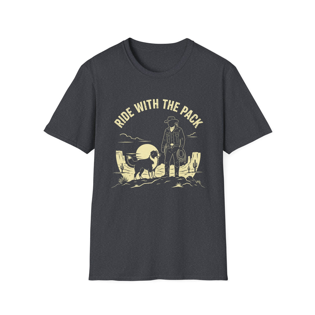 Ride With The Pack Western T-Shirt