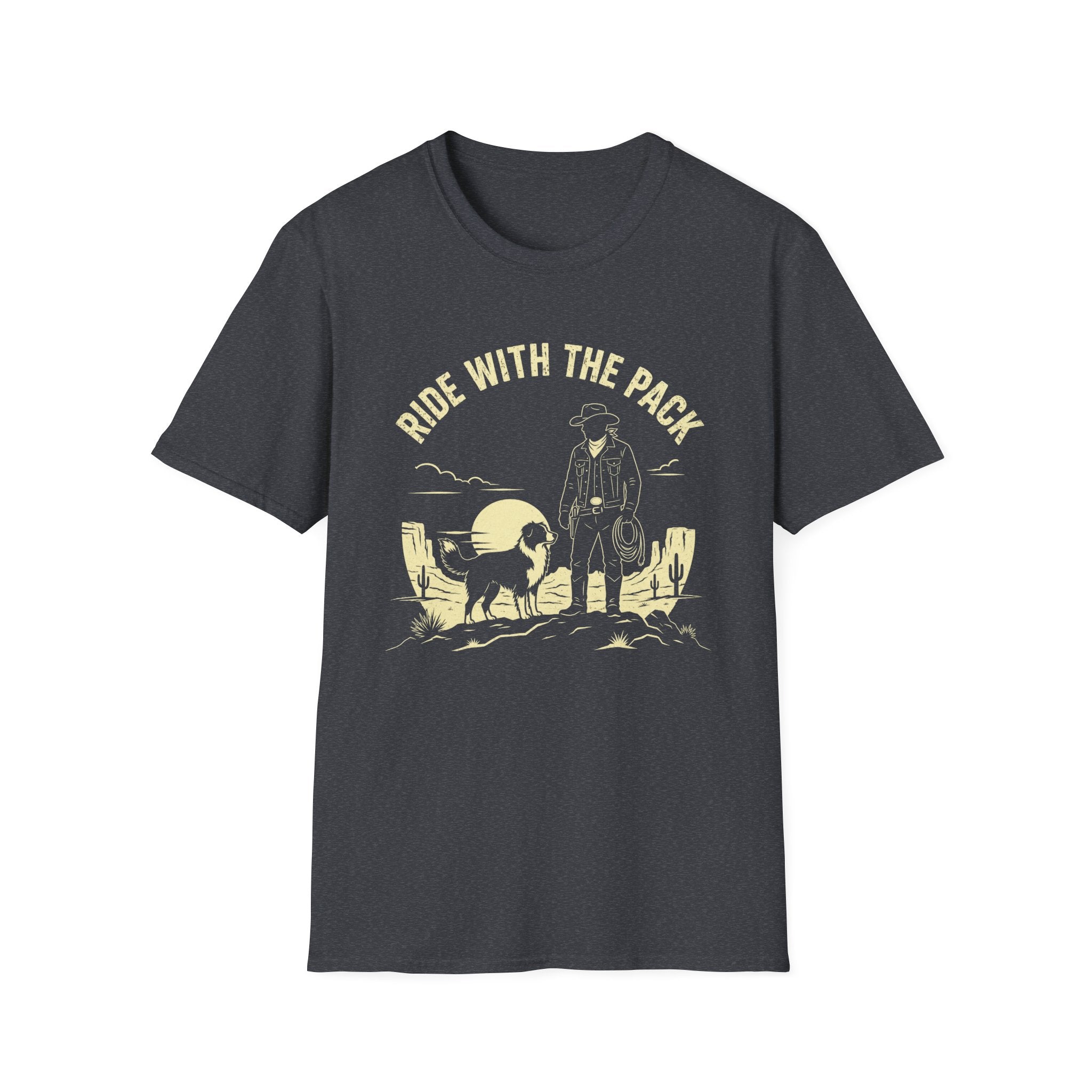 Ride With The Pack Western T-Shirt
