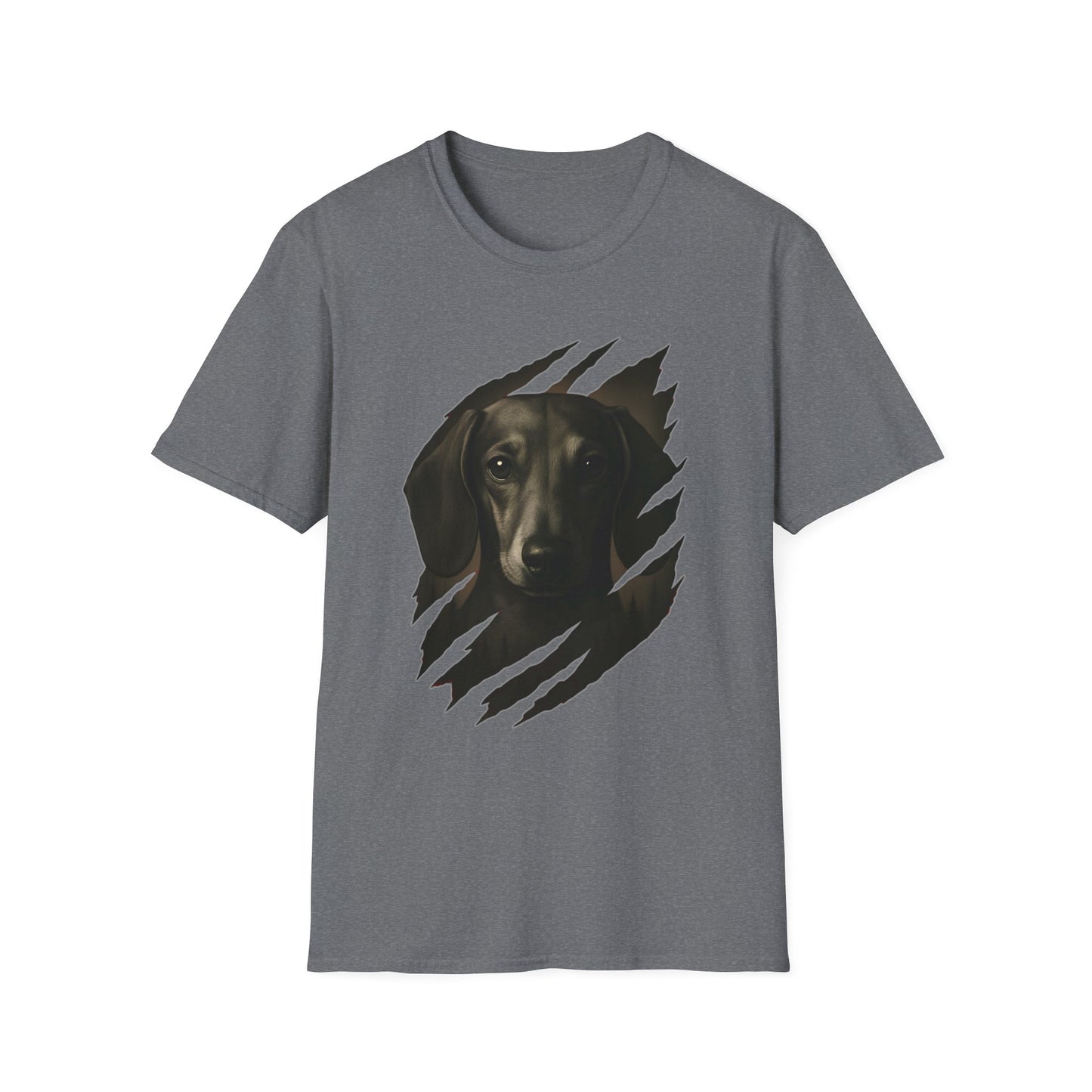 Dachshund Ripped Claw T-Shirt | Cool Dog Lover Graphic Tee