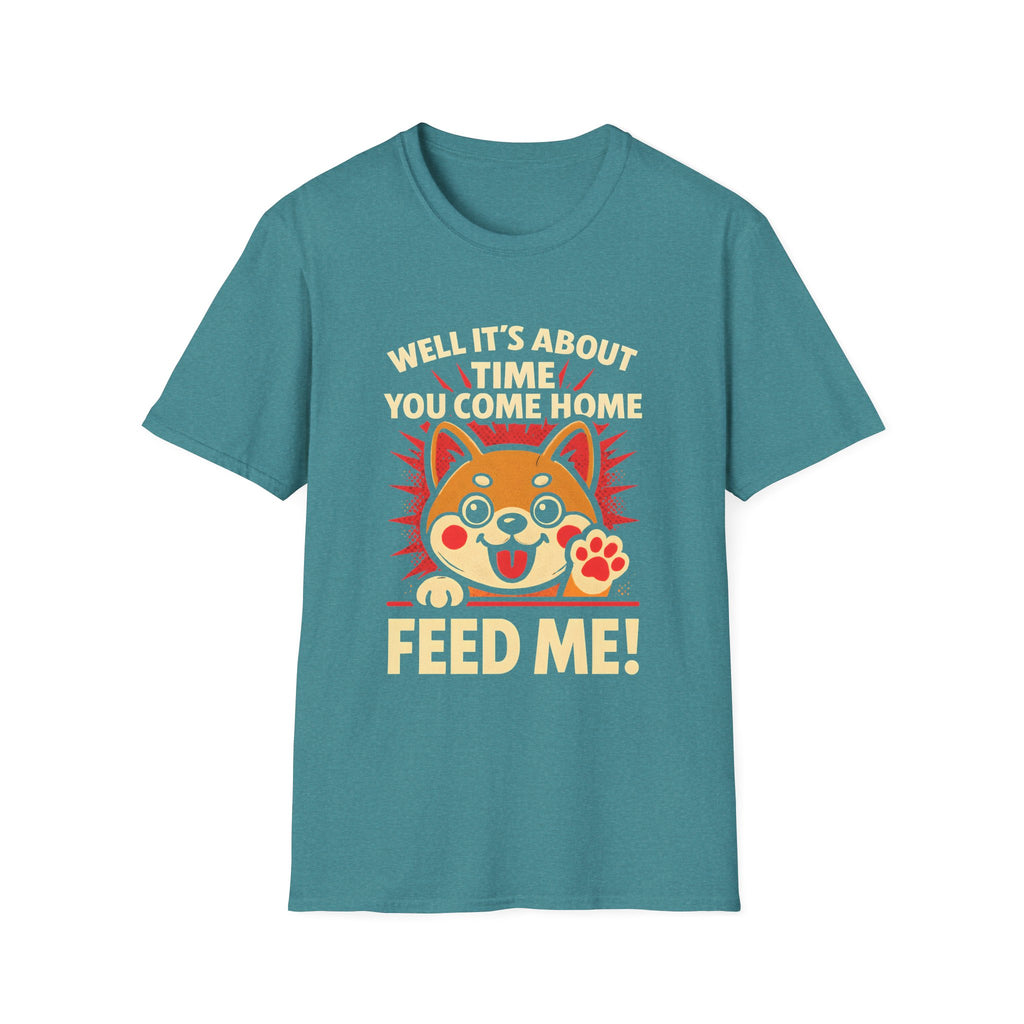 Shiba Inu Feed Me T-Shirt