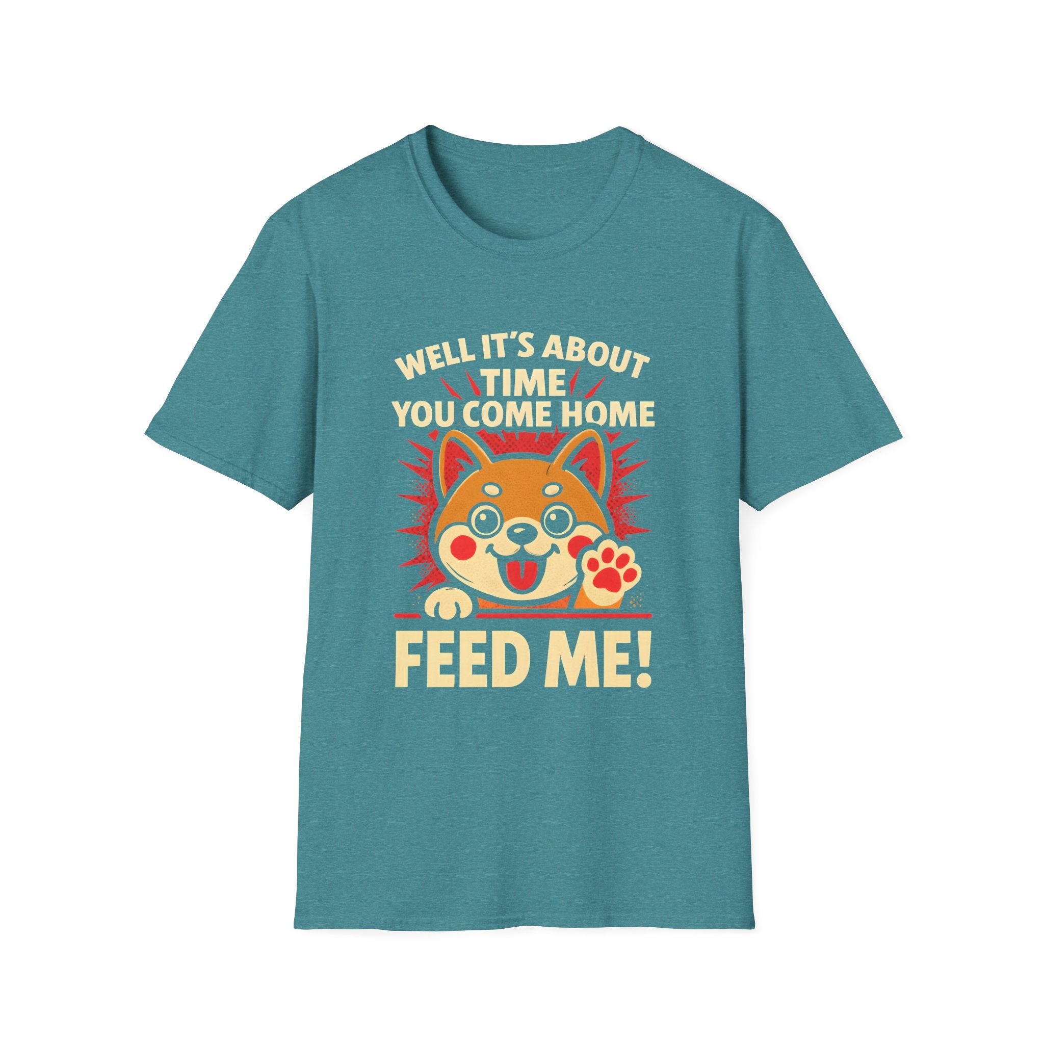 Shiba Inu Feed Me T-Shirt
