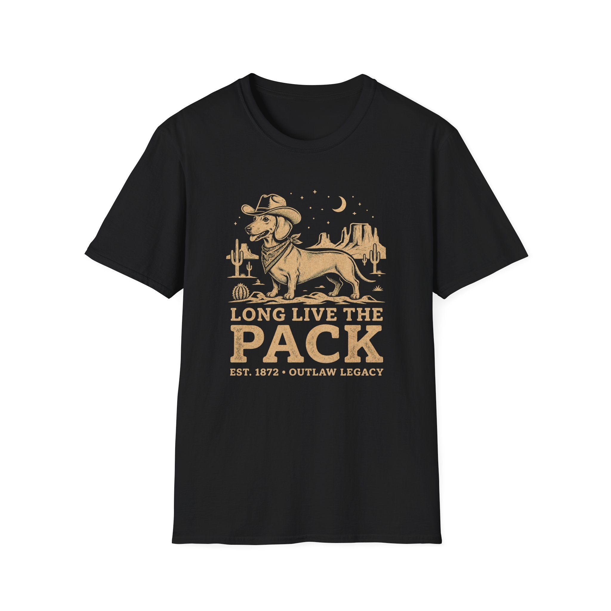Long Live The Pack Western Dachshund T-Shirt