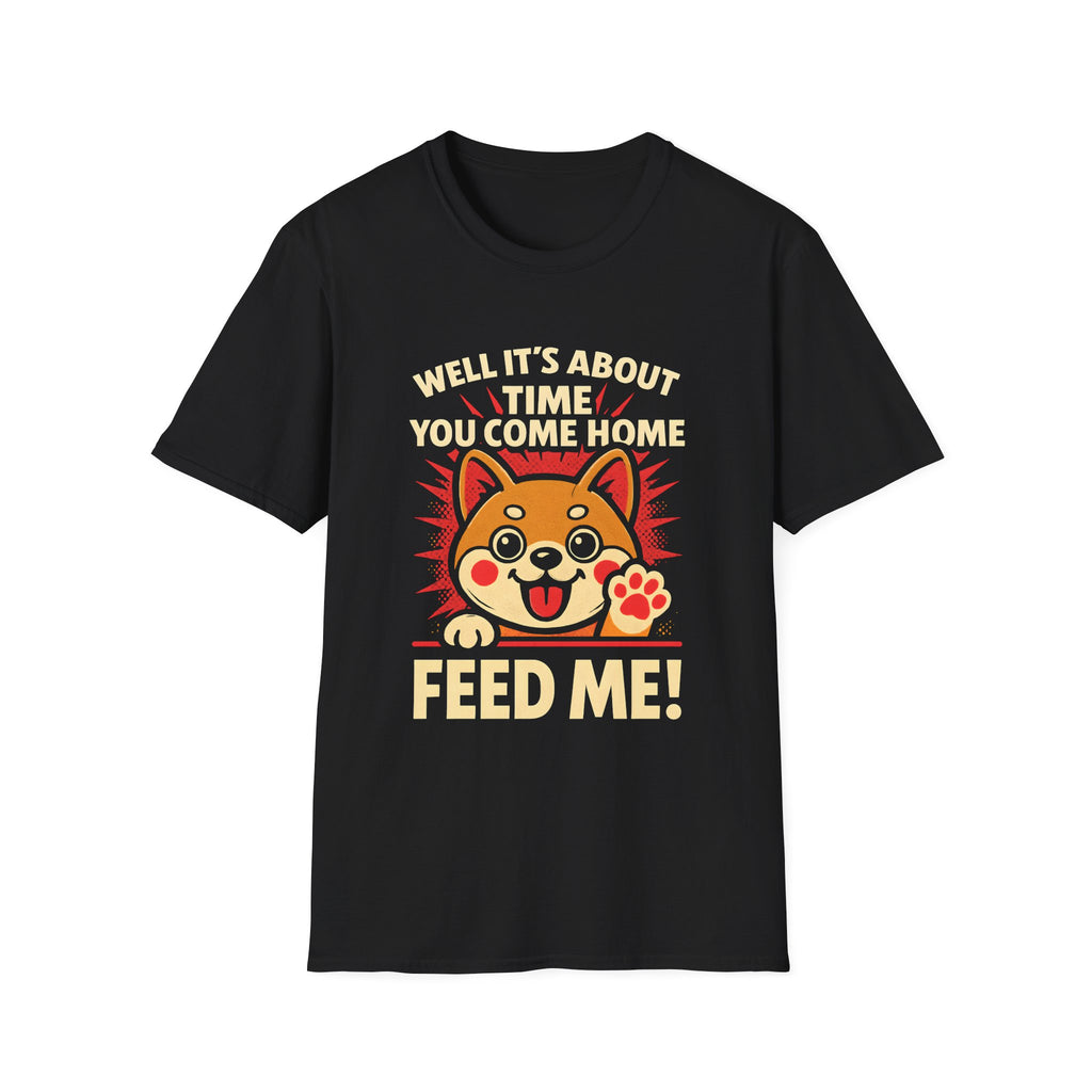 Shiba Inu Feed Me T-Shirt