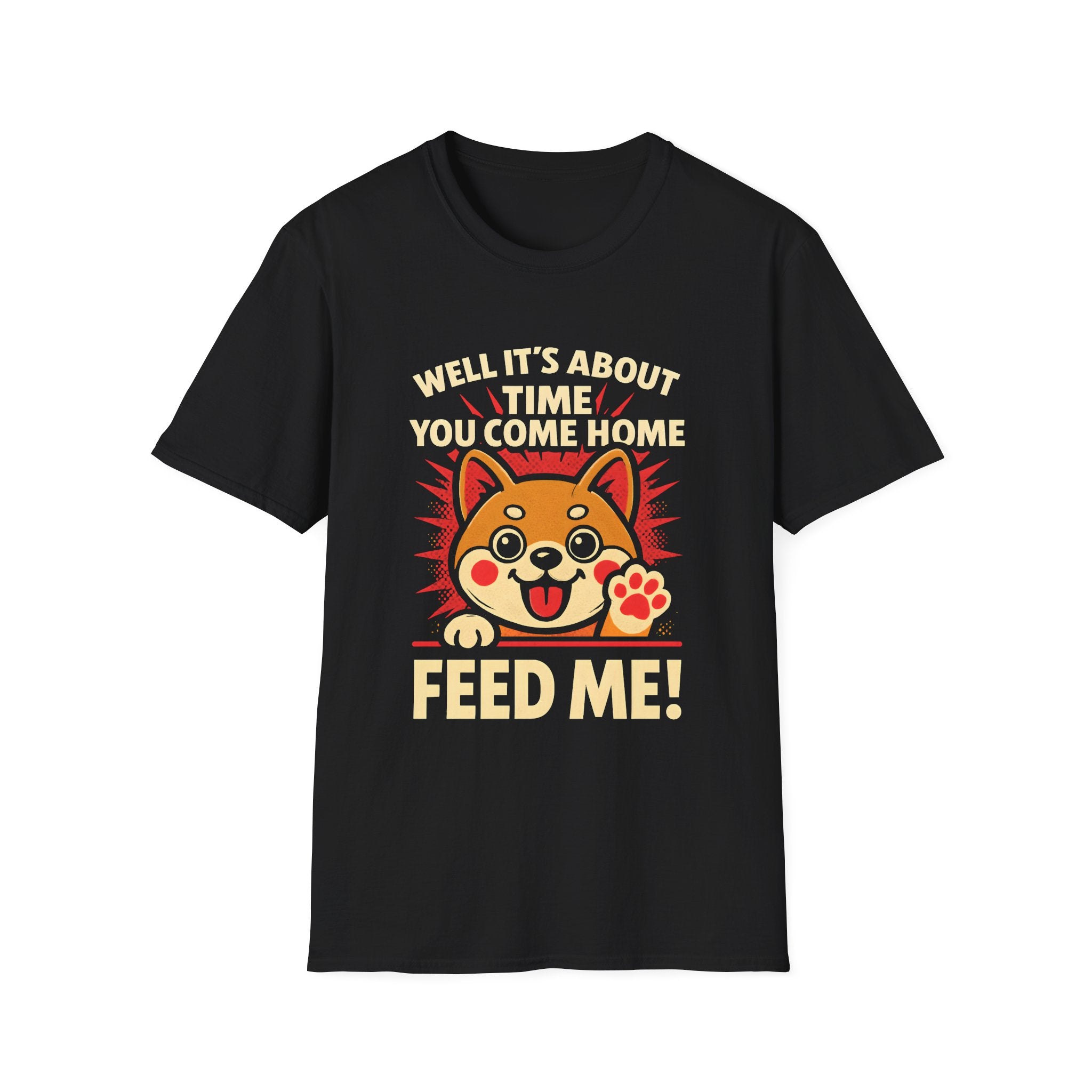 Shiba Inu Feed Me T-Shirt