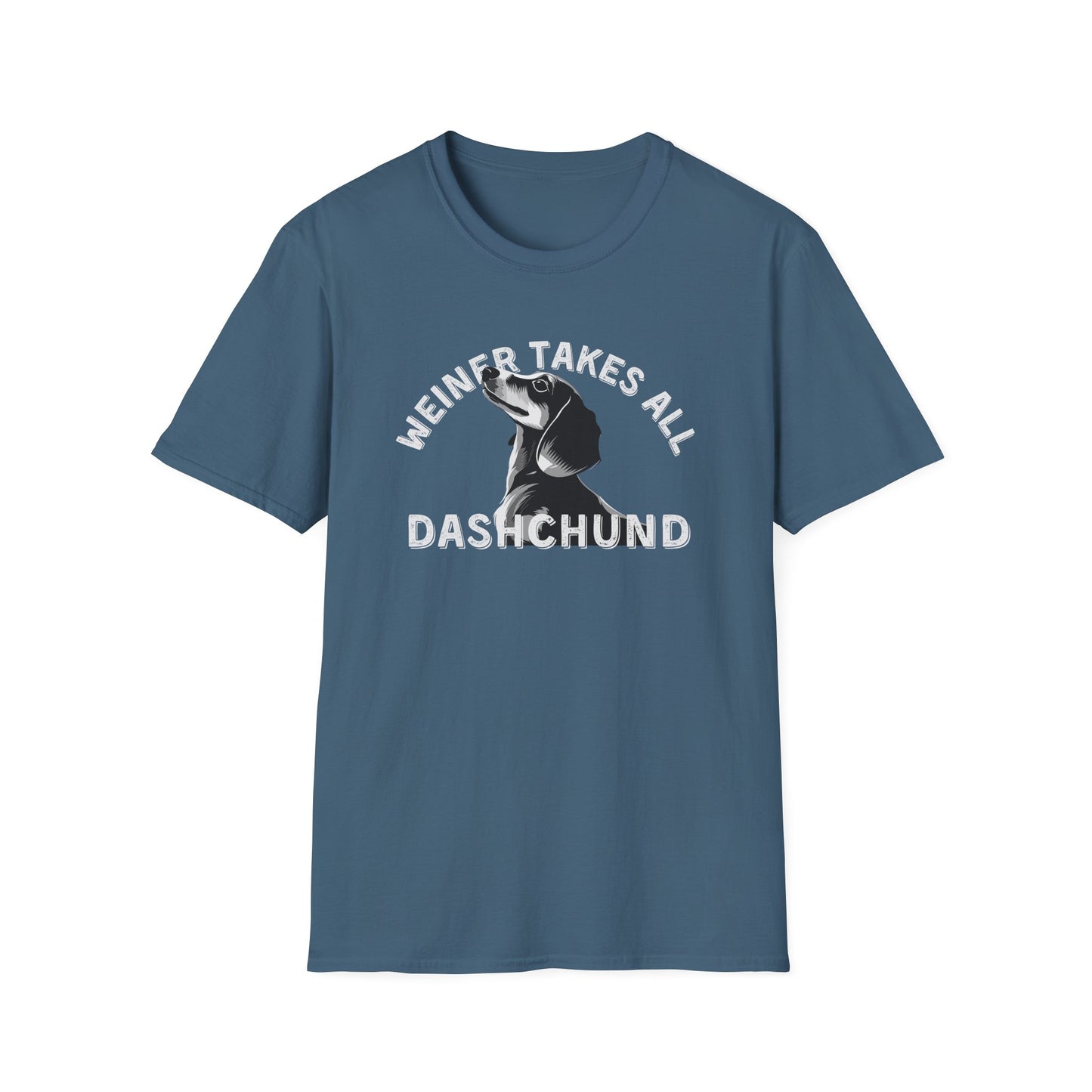 Funny Dachshund Shirt – Weiner Takes All T-Shirt