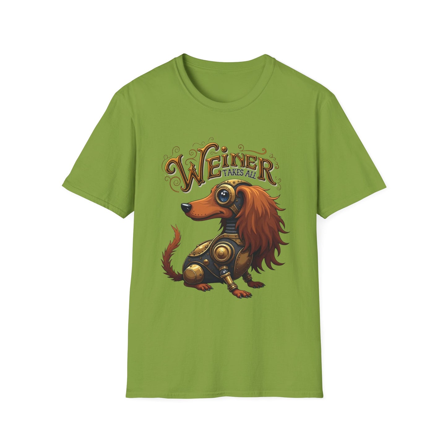 Steampunk Weiner Dog Shirt – Funny Dachshund T-Shirt