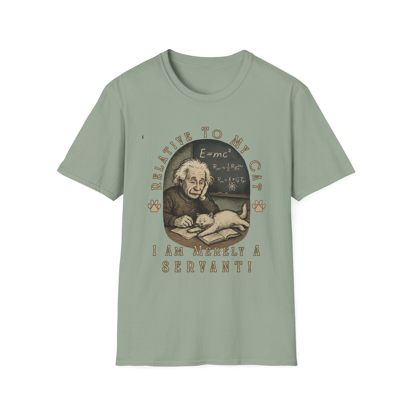 Relative to My Cat Tee – Einstein Cat Shirt