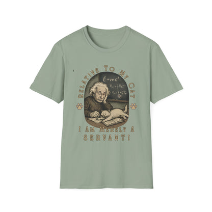 Relative to My Cat Tee – Einstein Cat Shirt