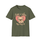 Home Is Where My Dog Is Frenchie Dog T-Shirt