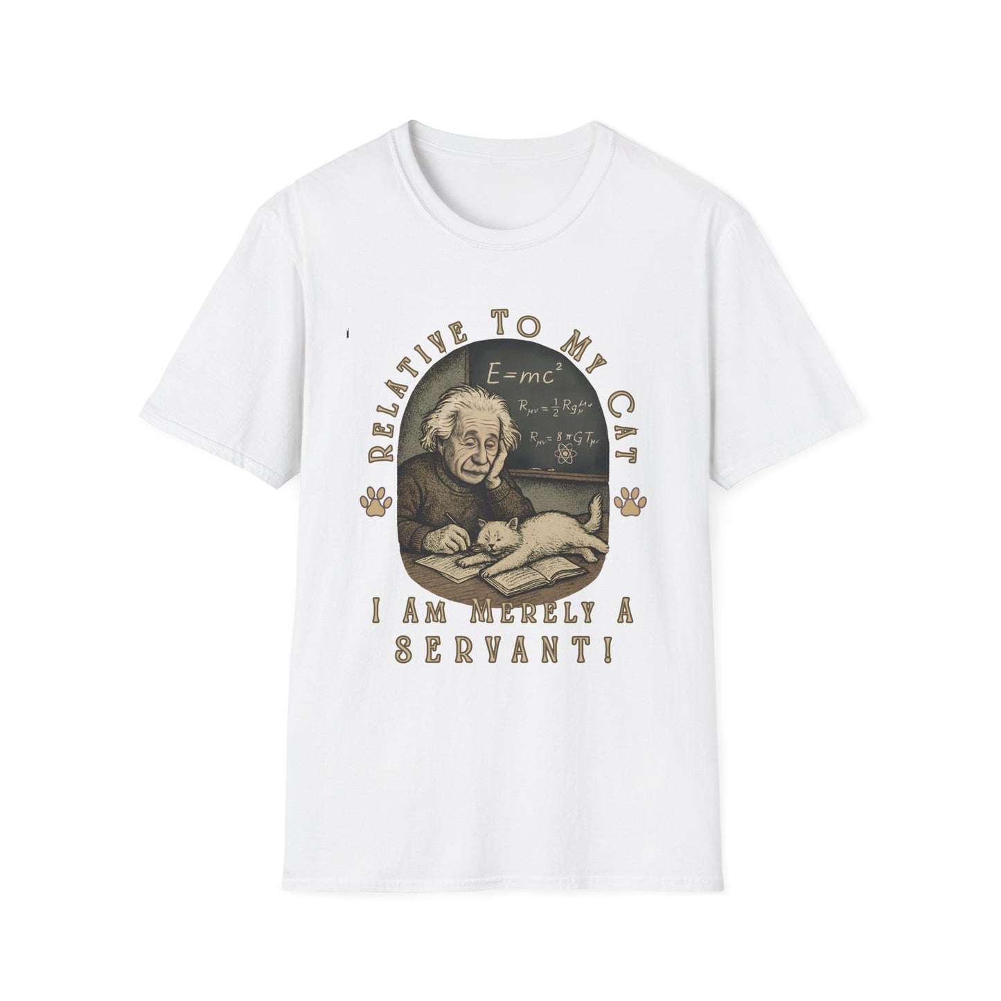 Relative to My Cat Tee – Einstein Cat Shirt