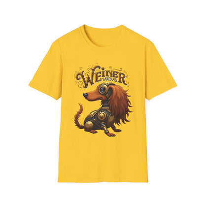Steampunk Weiner Dog Shirt – Funny Dachshund T-Shirt