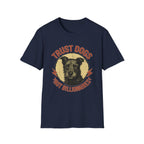 Trust Dogs Not Billionaires Vintage Dog T-Shirt