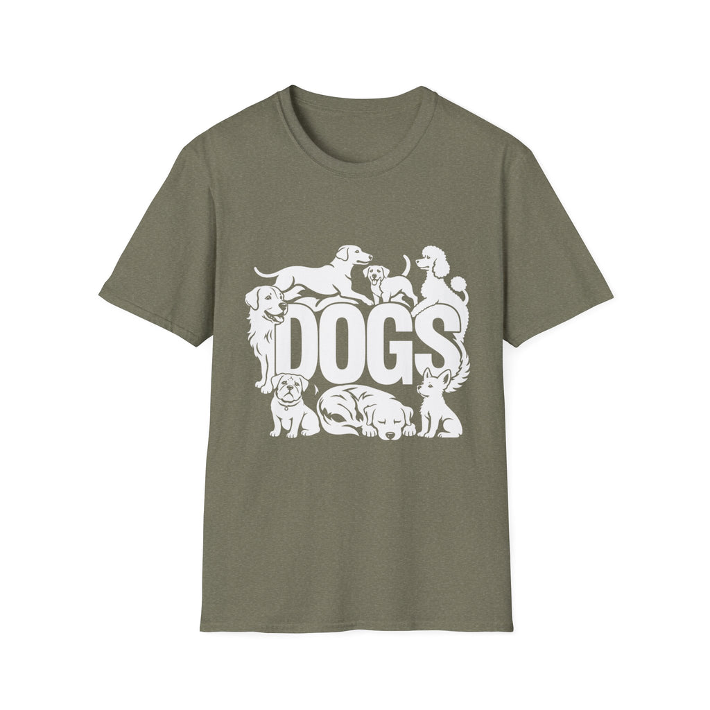 Dogs Lover Graphic T-Shirt