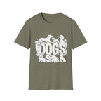 Dogs Lover Graphic T-Shirt