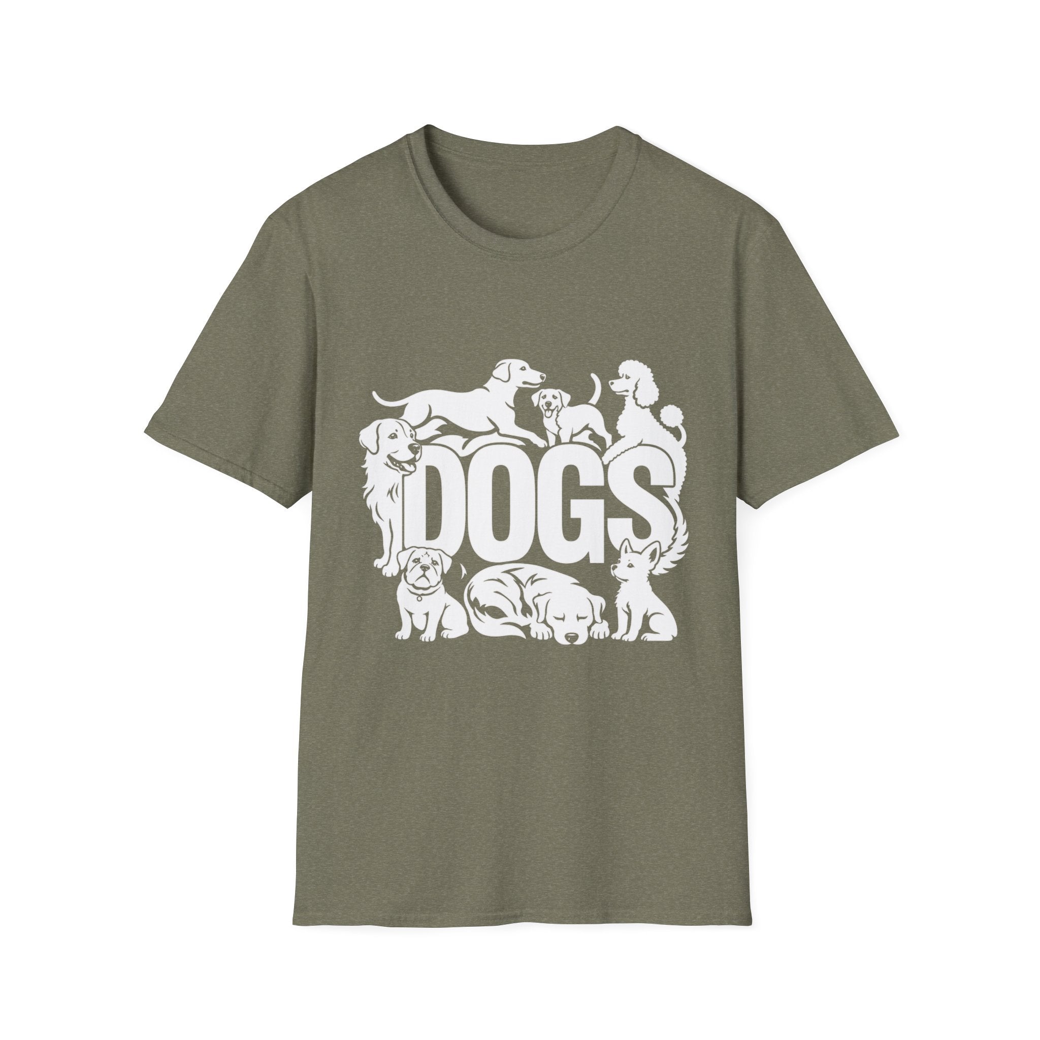 Dogs Lover Graphic T-Shirt