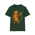Rocking Golden Retriever Guitar Shirt