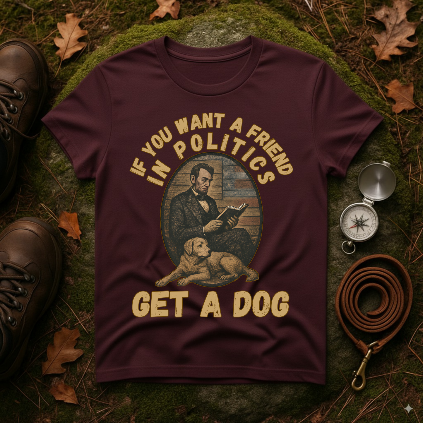 Political Humor Dog Lover T-Shirt, Funny Gift for Dog Owners, Unisex Tee for Animal Lovers, Politics and Pets Tee, Great for Birthdays