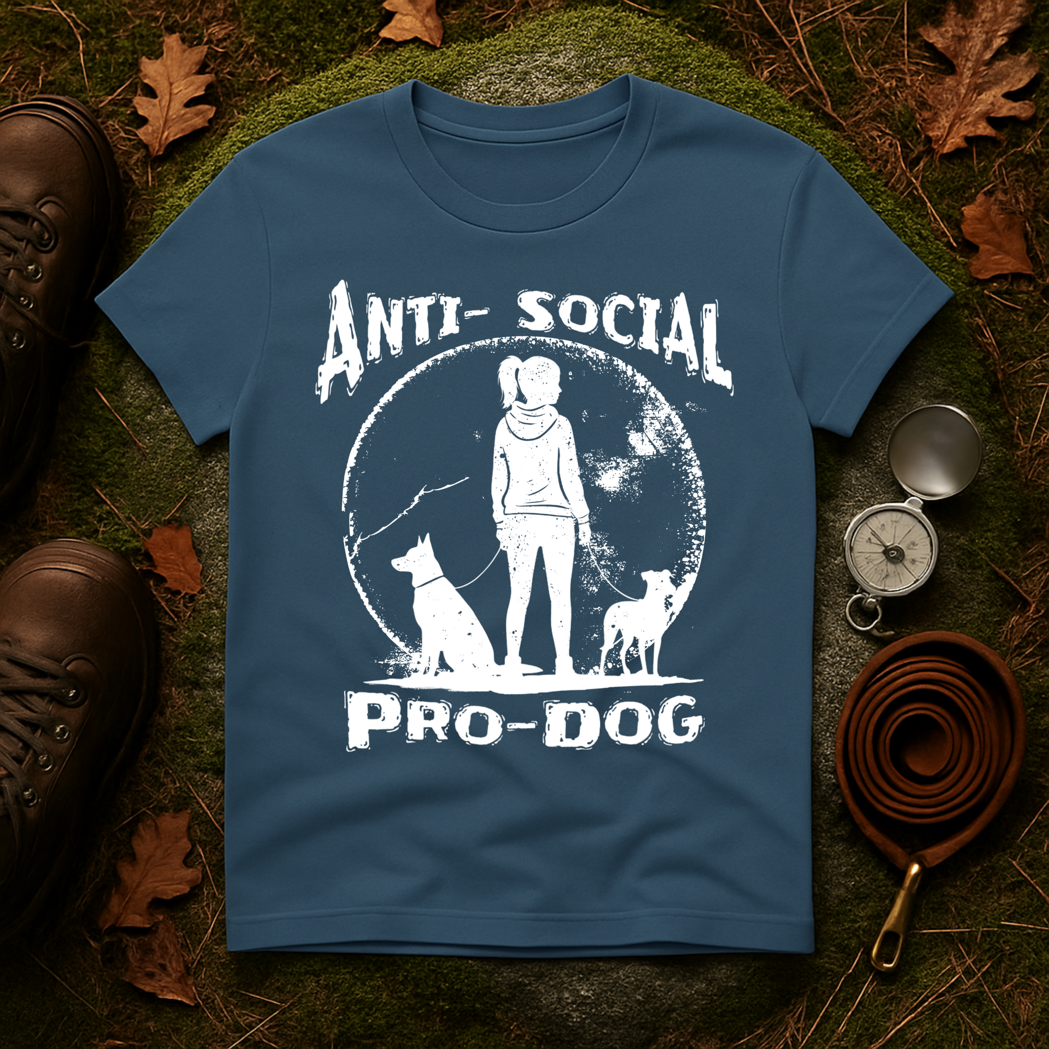 Anti-Social Pro-Dog T-Shirt