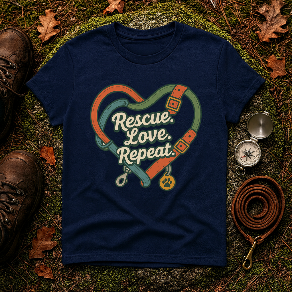Rescue Love Repeat T-Shirt