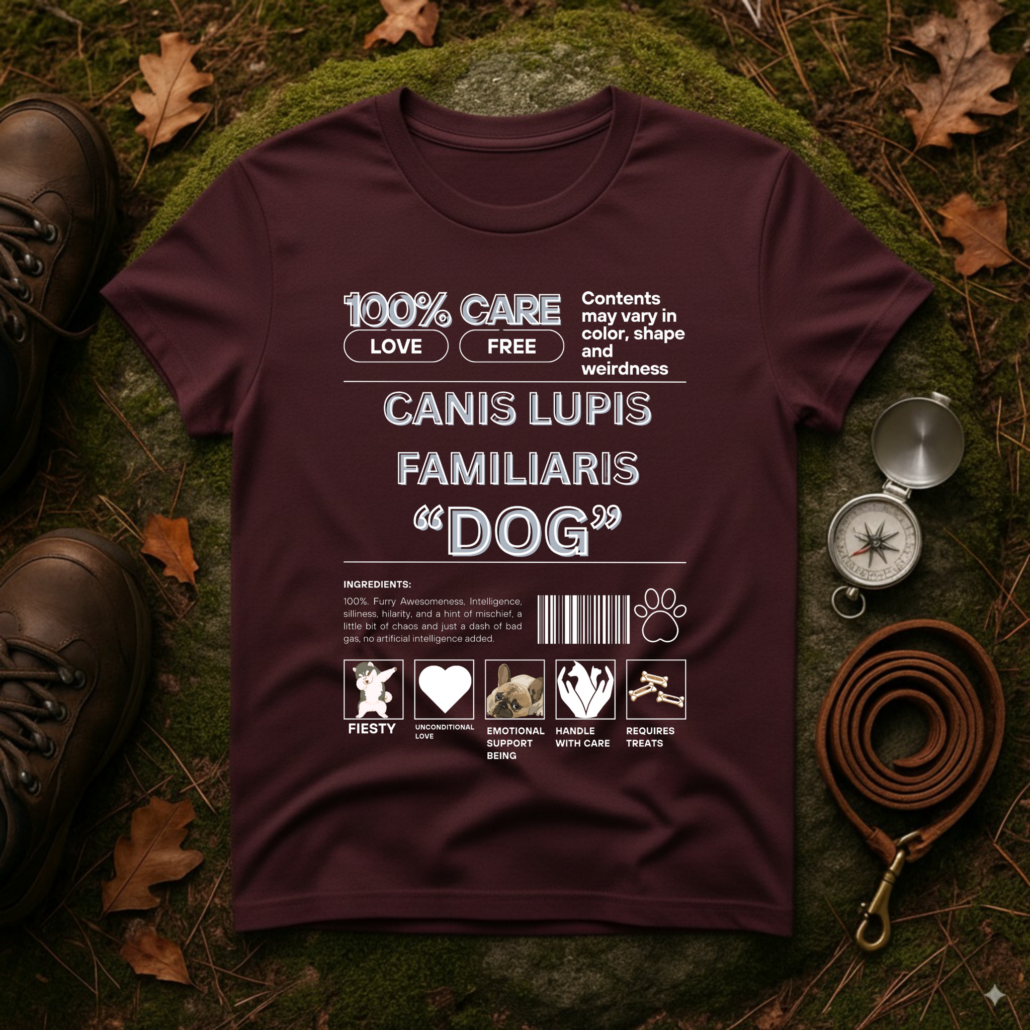 Canis Lupus Familiaris Dog T-Shirt