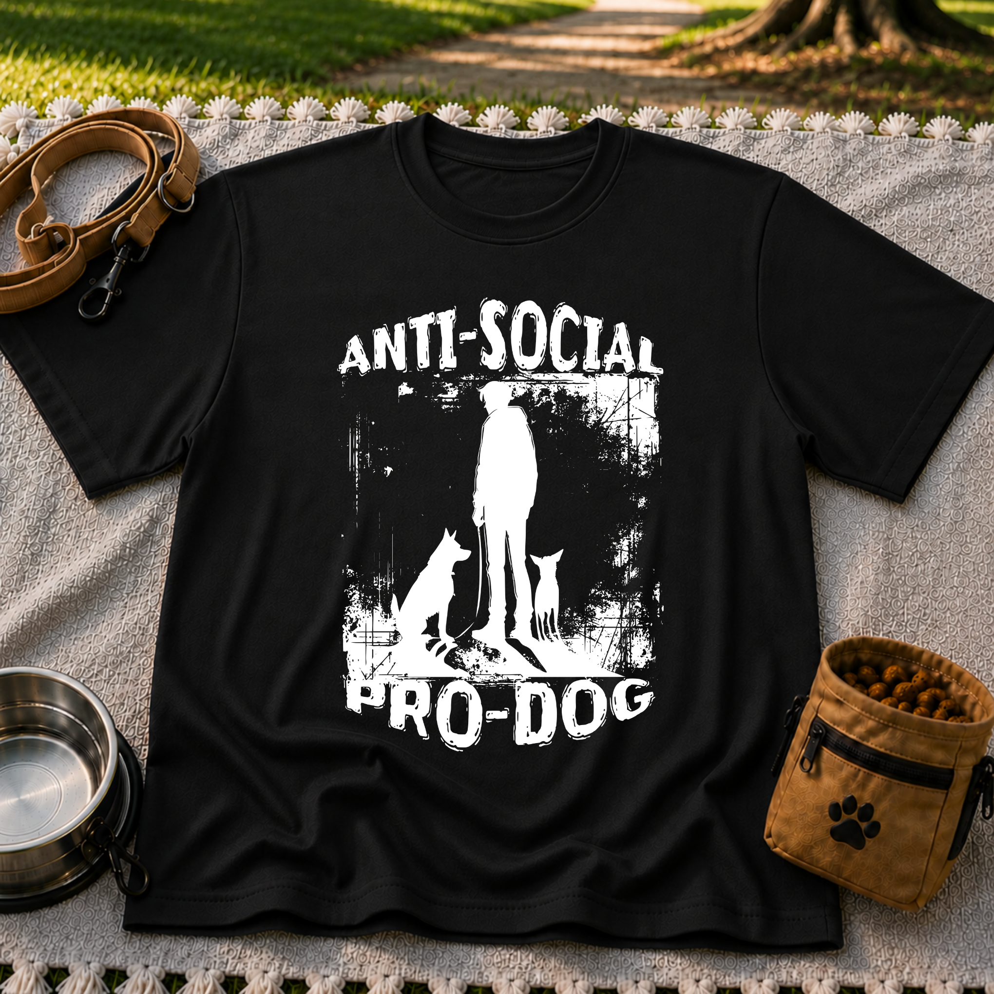 Anti-Social Pro-Dog T-Shirt
