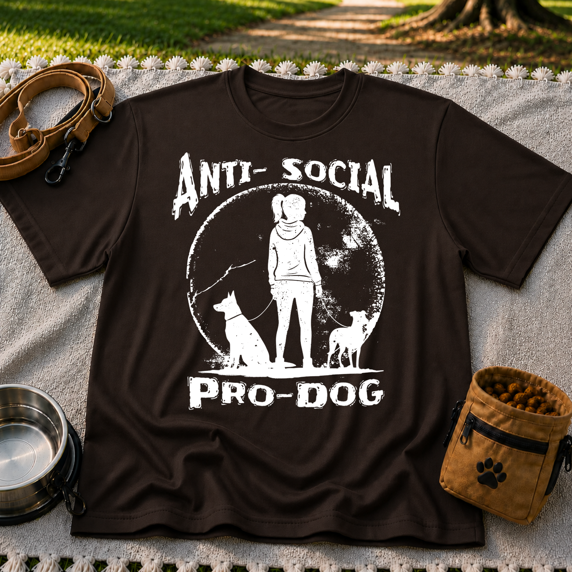 Anti-Social Pro-Dog T-Shirt