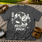 Respect the Pack Dog Lover Graphic T-Shirt