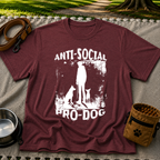 Anti-Social Pro-Dog T-Shirt