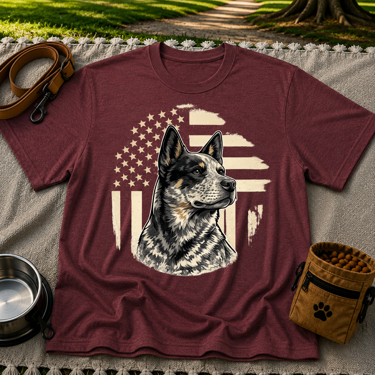 American Blue Heeler Dog T-Shirt